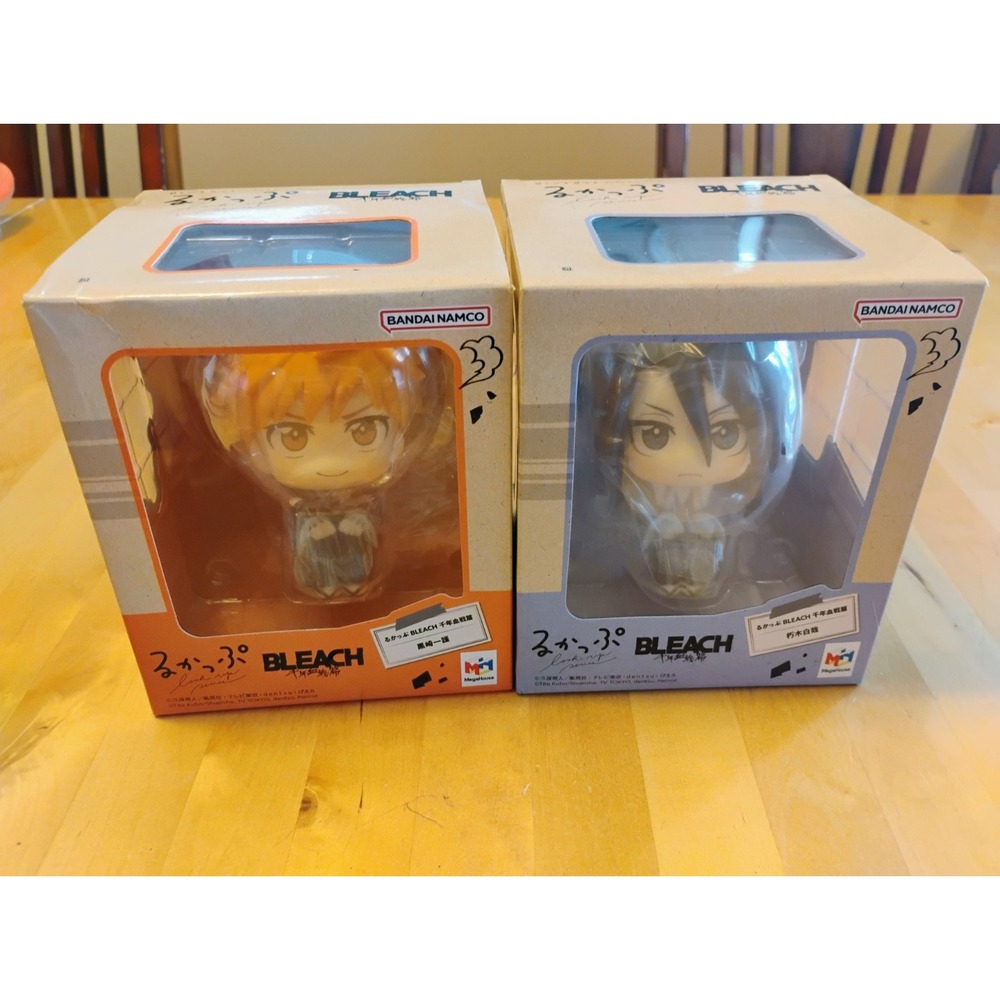 MegaHouse LookUp Bleach TYBW Ichigo Kurosaki & Byakuya Kuchiki Figure Set NEW